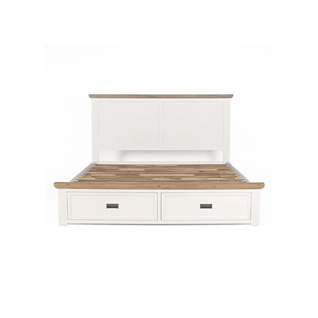 Parisian Queen Bed with Drawers image 0